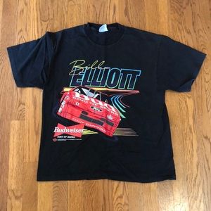 VINTAGE Budweiser Racing Bill Elliot shirt 1993